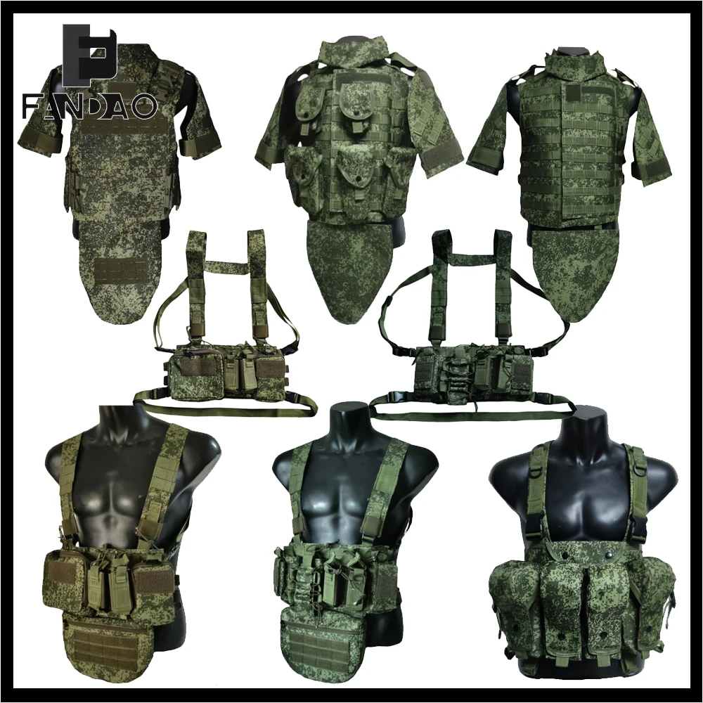 Chaleco táctico EMR MOLLE para airsoft y entrenamiento CS, caza - imagen 2