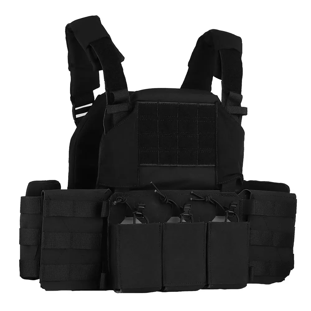 POSEIDON DEFENSE THORAX Portaplacas MOLLE con panel IFAK y PTT - imagen 2