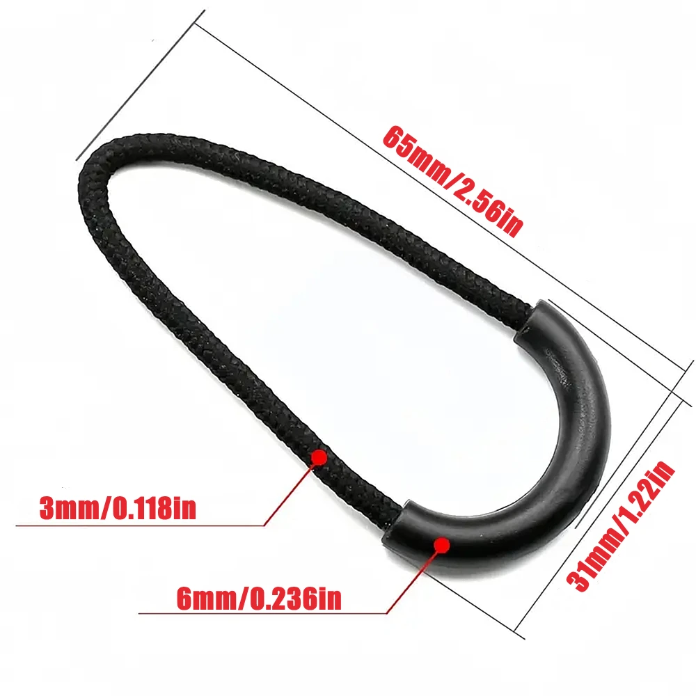 Detalle de hebilla de clip para tirador