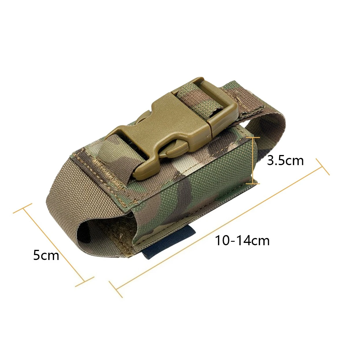 Bolsa táctica MOLLE ajustable para herramientas de 40 mm - imagen 3
