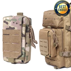 Bolsa táctica MOLLE EDC 1000D para primeros auxilios y supervivencia