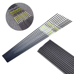 VAP Archery Eje flecha carbono puro ID 4.2mm Spine 300-900 pulido