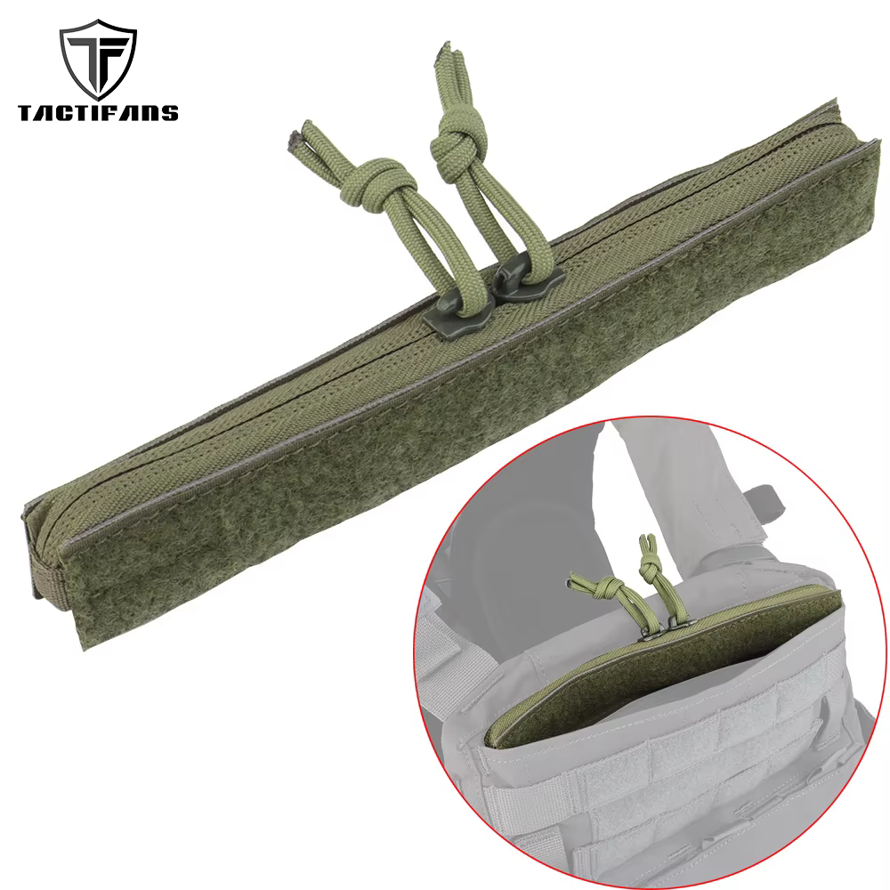 Chaleco táctico Crye AVS bolsillo MOLLE cremallera administrador