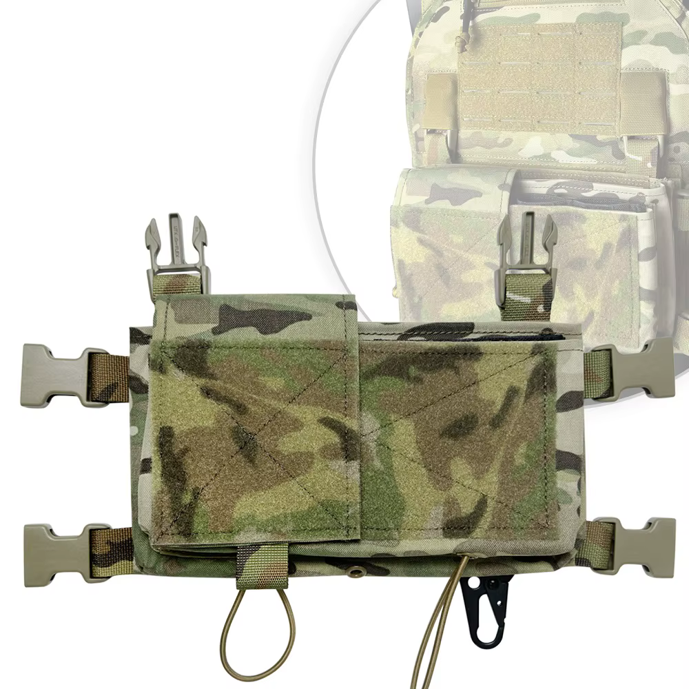 MK3 MK4 Chaleco táctico 500D con panel frontal MOLLE y banda abdominal - imagen 2