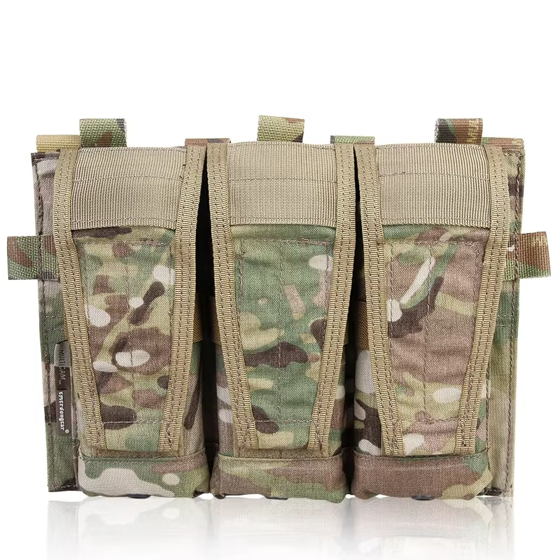 Bolsa frontal táctica Emersongear MOLLE portacargadores AVS desmontable - imagen 2