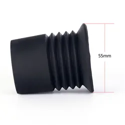 Protector ocular extensible 40mm antiempañante para mira táctica