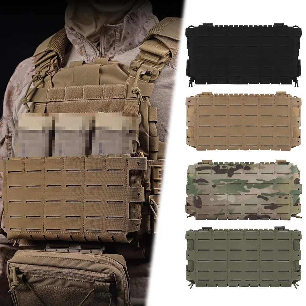 Portacargadores triple MOLLE 5.56 táctica de expansión lateral e inferior