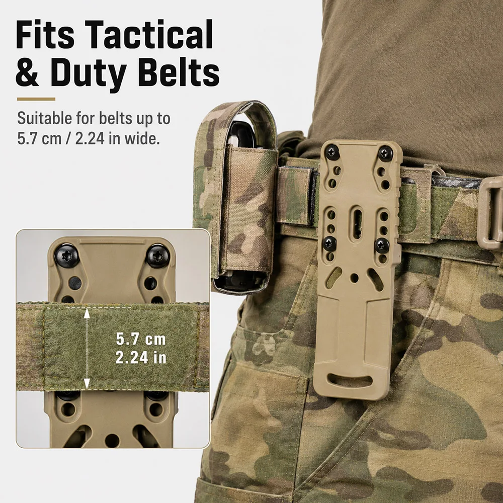 Adaptador QLS para funda táctica de pistola con montaje en cinturón - imagen 5