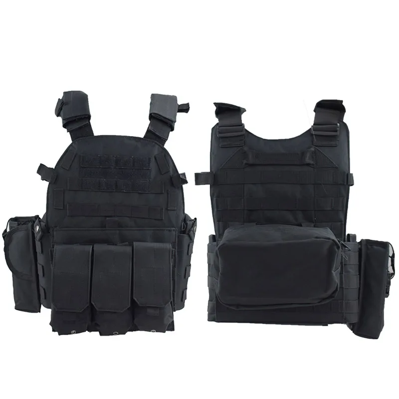 Chaleco portaplacas MOLLE 6094 – Táctico Airsoft - imagen 2