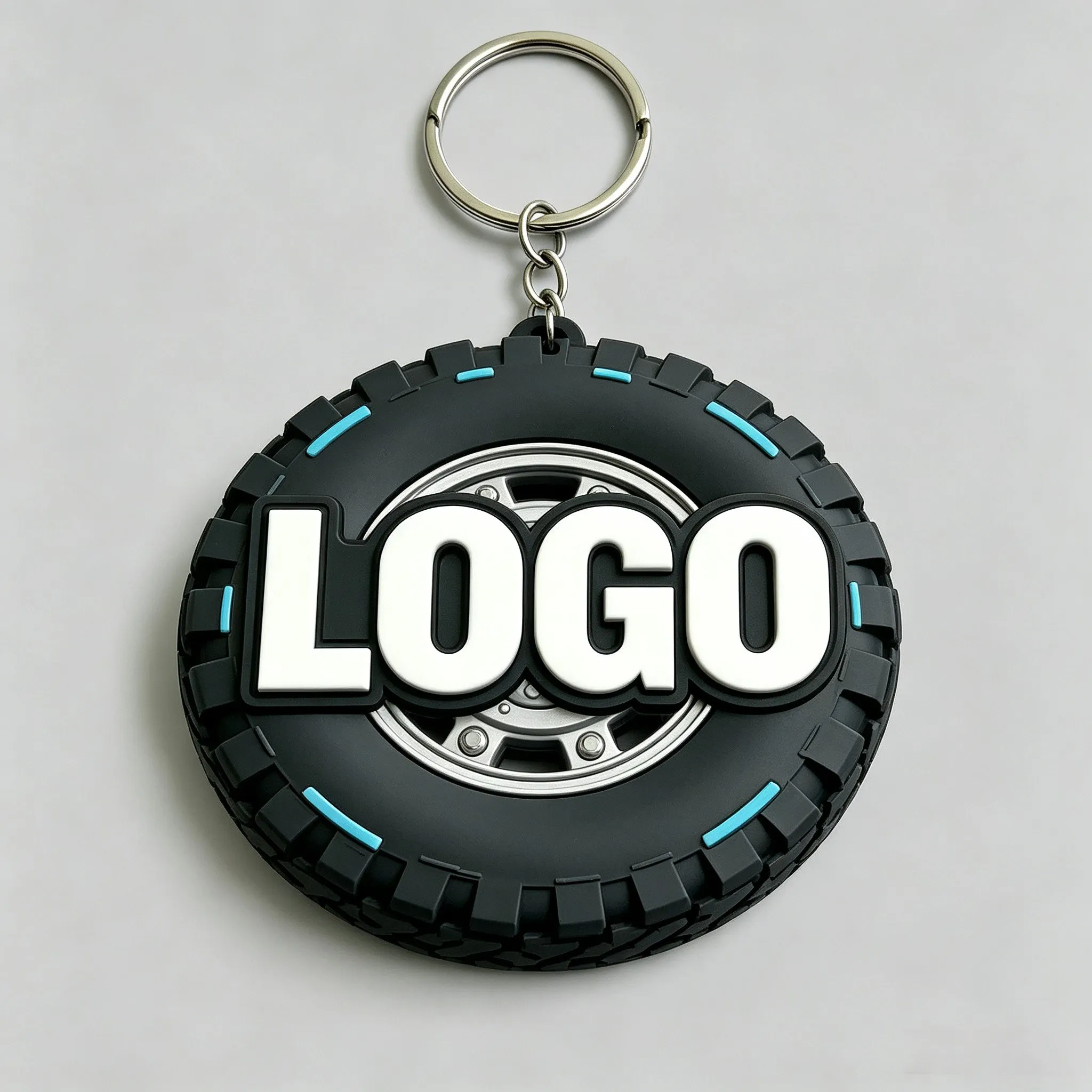 Llavero de PVC personalizado para llaves y equipaje - imagen 5