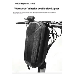 Bolsa de manillar impermeable EVA rígida para alforja frontal