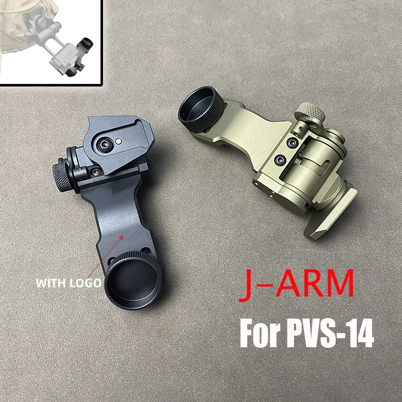 SOTAC adaptador NVG para casco con brazo táctico metálico PVS-14 - imagen 3