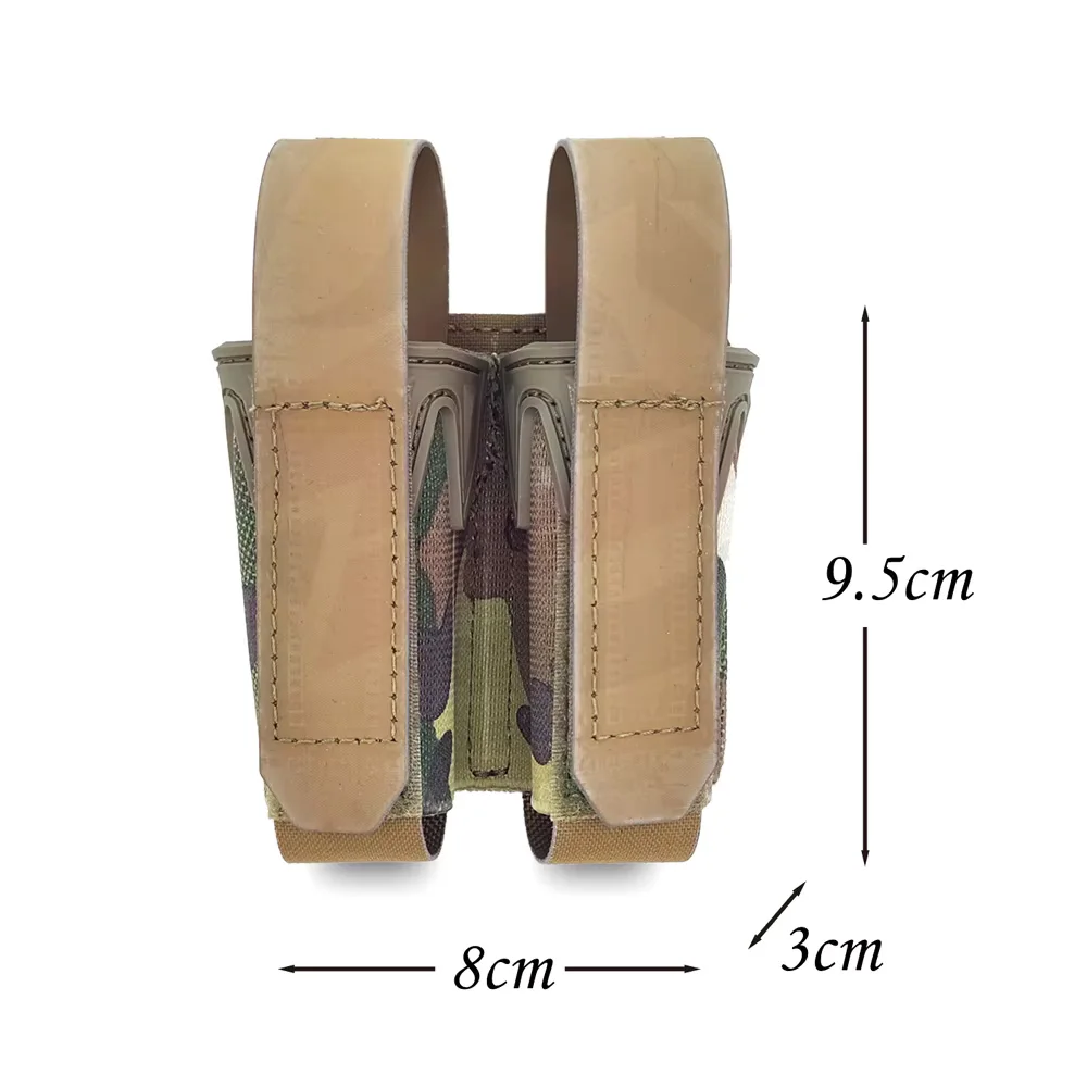 Bolsa táctica estilo Agilite con alojamiento para pistola y dos cargadores