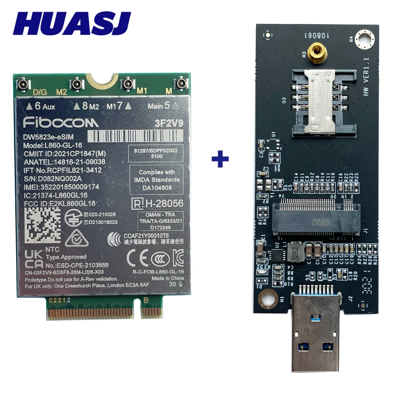 Módem 4G LTE NGFF M.2 CAT16 Intel XMM 7560R para Dell 7640 - imagen 5