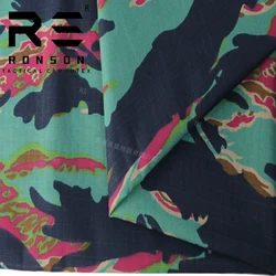Tela táctica ripstop camuflaje Miami para uniforme militar