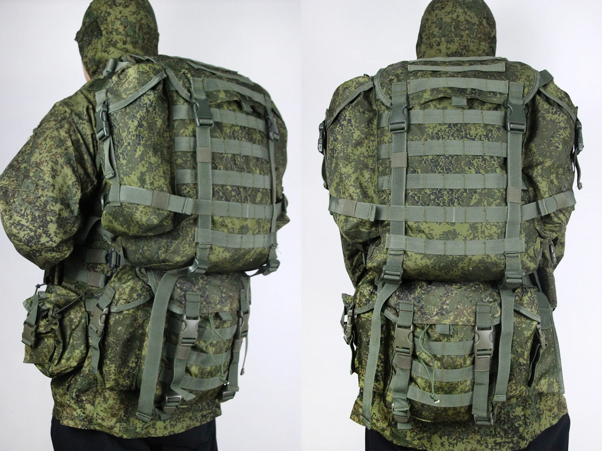 Mochila táctica rusa 6SH117 para camping, viajes y caza - imagen 3