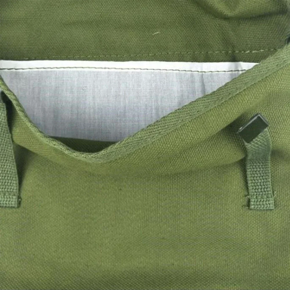 Bolsa de lona militar estilo Vietnam – mensajero vintage roja - imagen 4