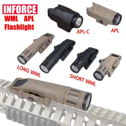 INFORCE WML APL linterna táctica para riel Picatinny LED estroboscópica
