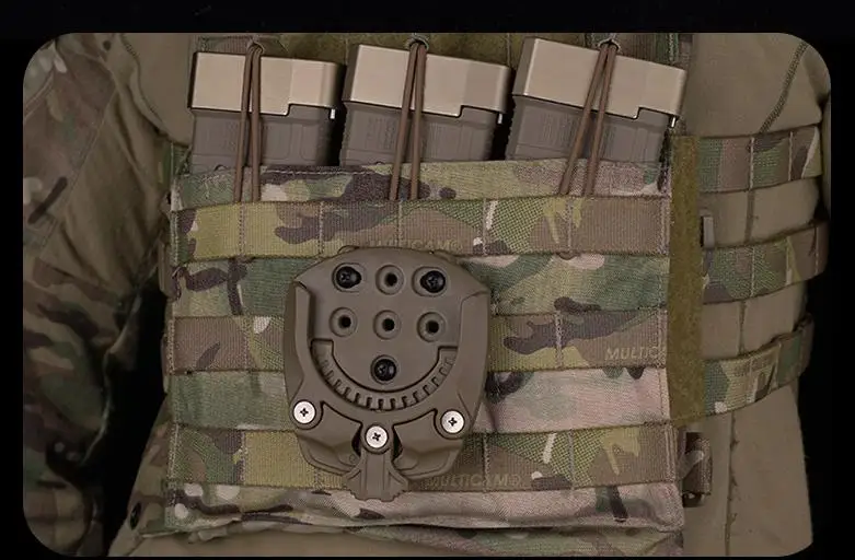 Adaptador con rotación para funda