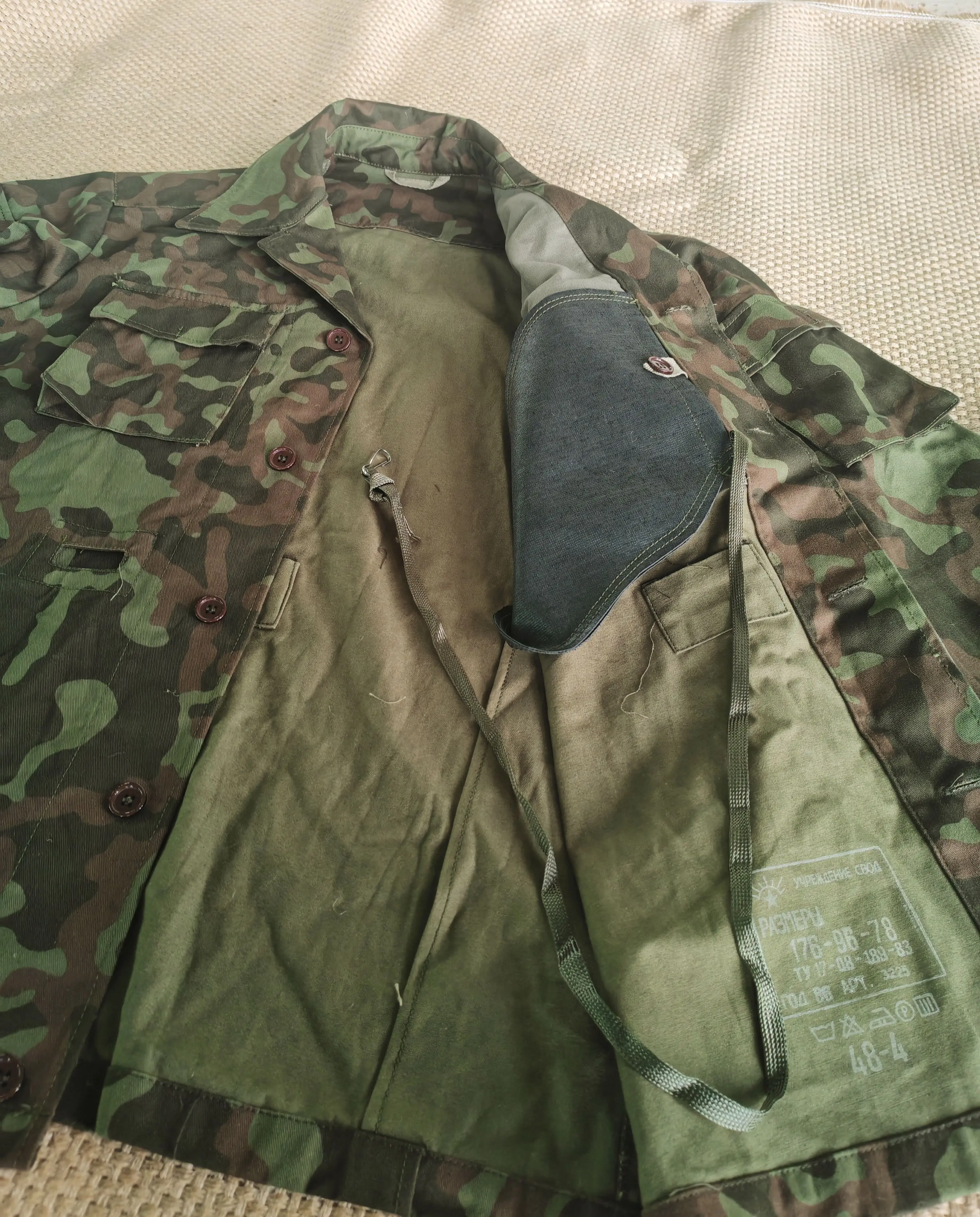 Traje táctico de camuflaje aviador soviético vintage para verano - imagen 5