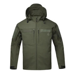 Emersongear Chaqueta táctica Mosasaur azul – Caza y senderismo