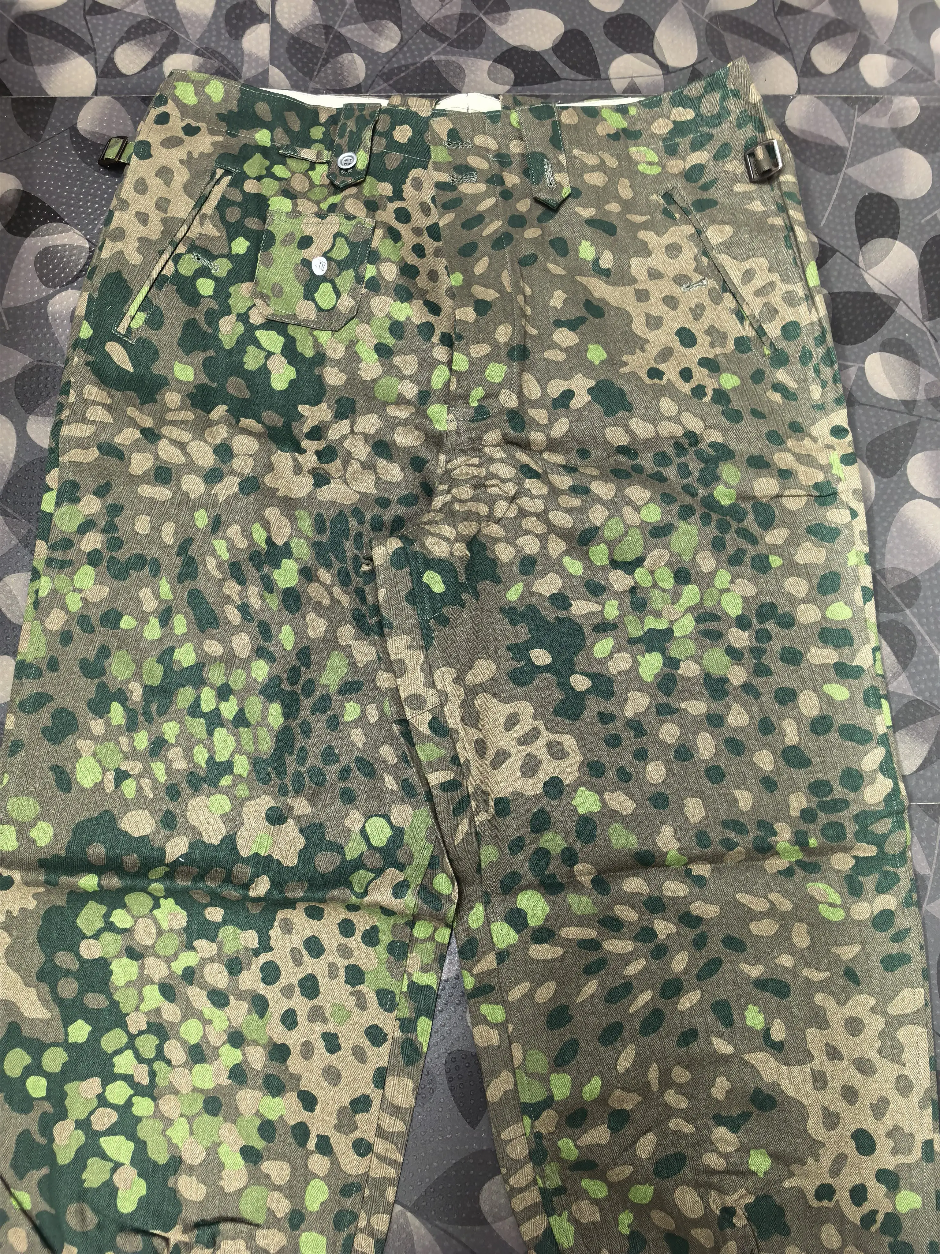 Pantalones tácticos camuflaje DOT44 estilo alemán M43 para airsoft - imagen 5