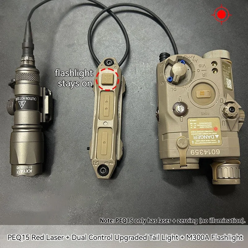 Element Tactical PEQ-15: Kit batería para linterna M300A/M600C - imagen 4
