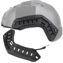 Casco Airsoft con liberación rápida y rieles Picatinny laterales