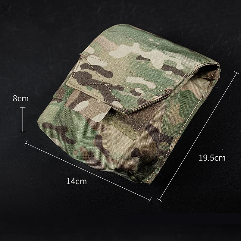 Bolsa táctica Molle CLUSGO vista frontal