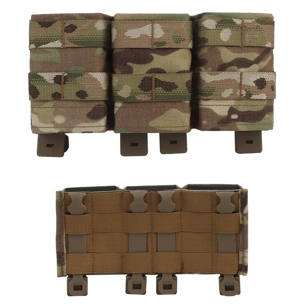 Panel frontal MOLLE para chaleco táctico con portacargadores 5,56 - imagen 4