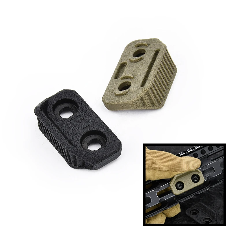 Soporte de pulgar táctico para riel M-LOK y KeyMod Airsoft