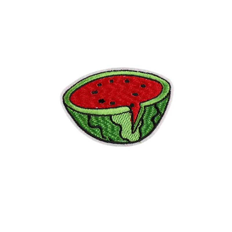 Parche termoadhesivo bordado frutas y verduras para delantal de chef - imagen 4