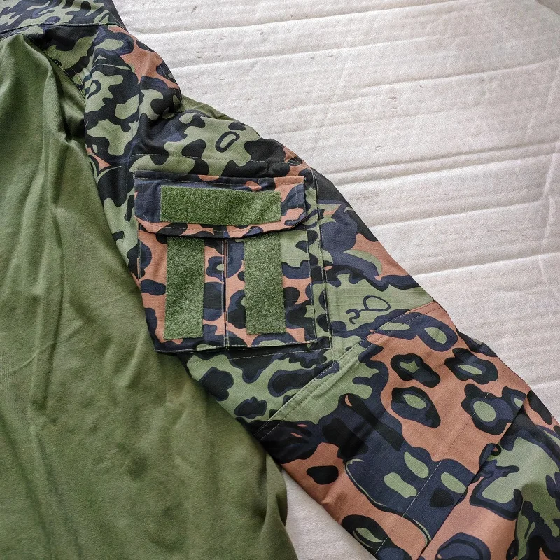 Oak Leaf ropa de entrenamiento algodón a cuadros para primavera verano - imagen 2