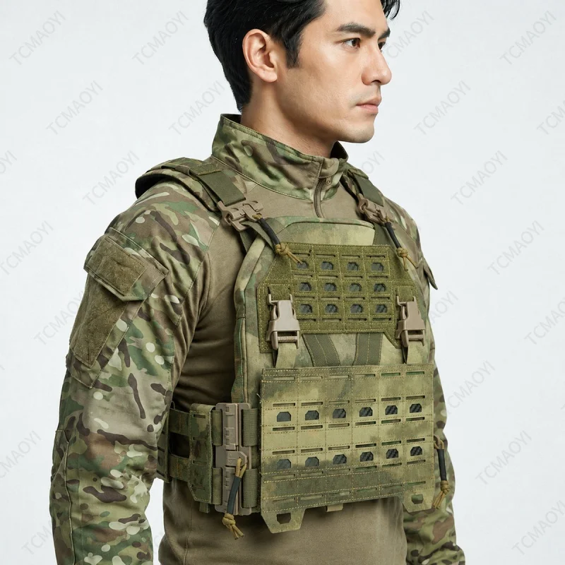 Y DONG Chaleco táctico ligero de liberación rápida - imagen 4