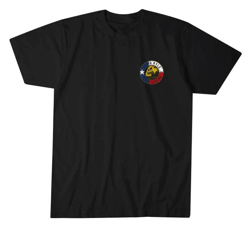 Chris Kyle camiseta militar de algodón Texas medallón estilo - imagen 5