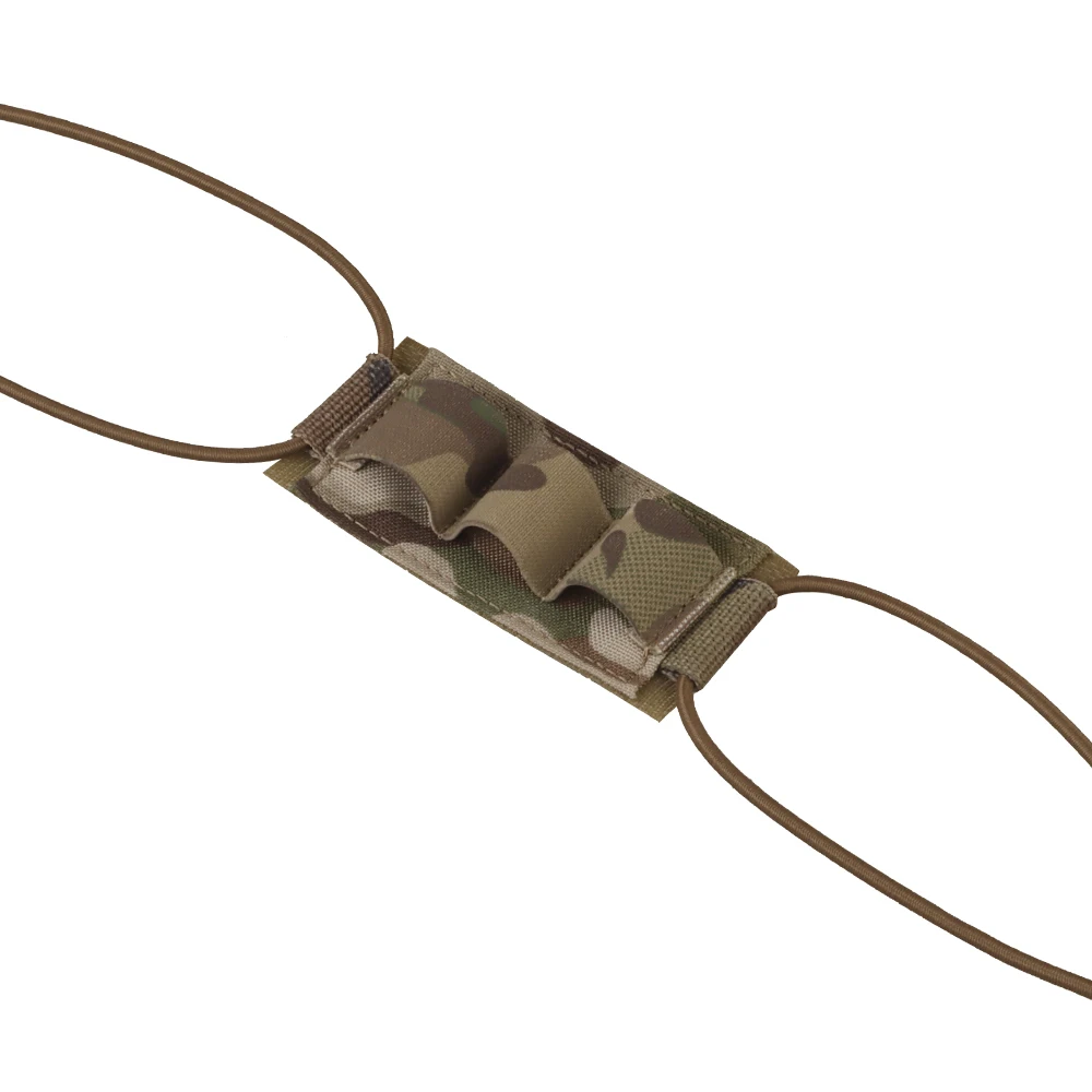 Cordón elástico ajustable retención NVG casco táctico MOLLE resistente - imagen 3