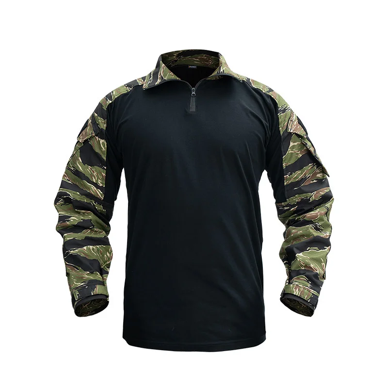 Camisa táctica G3 camuflaje arena nocturno para paintball y caza - imagen 3