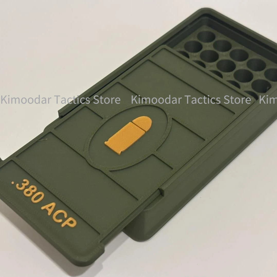 Caja de munición .380 ACP impresa en 3D para colección - imagen 4