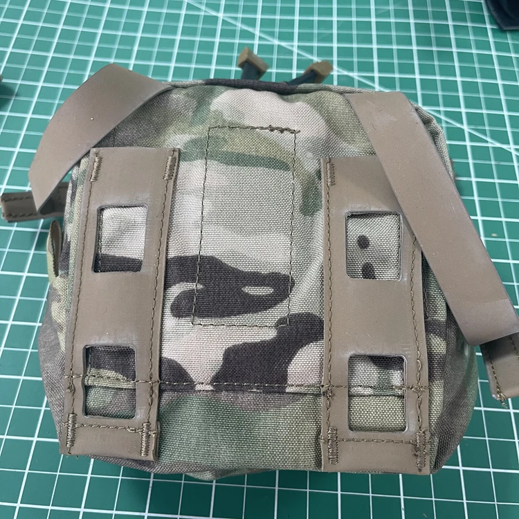 Bolsa táctica GP cuadrada con bolsillo camuflaje - imagen 4