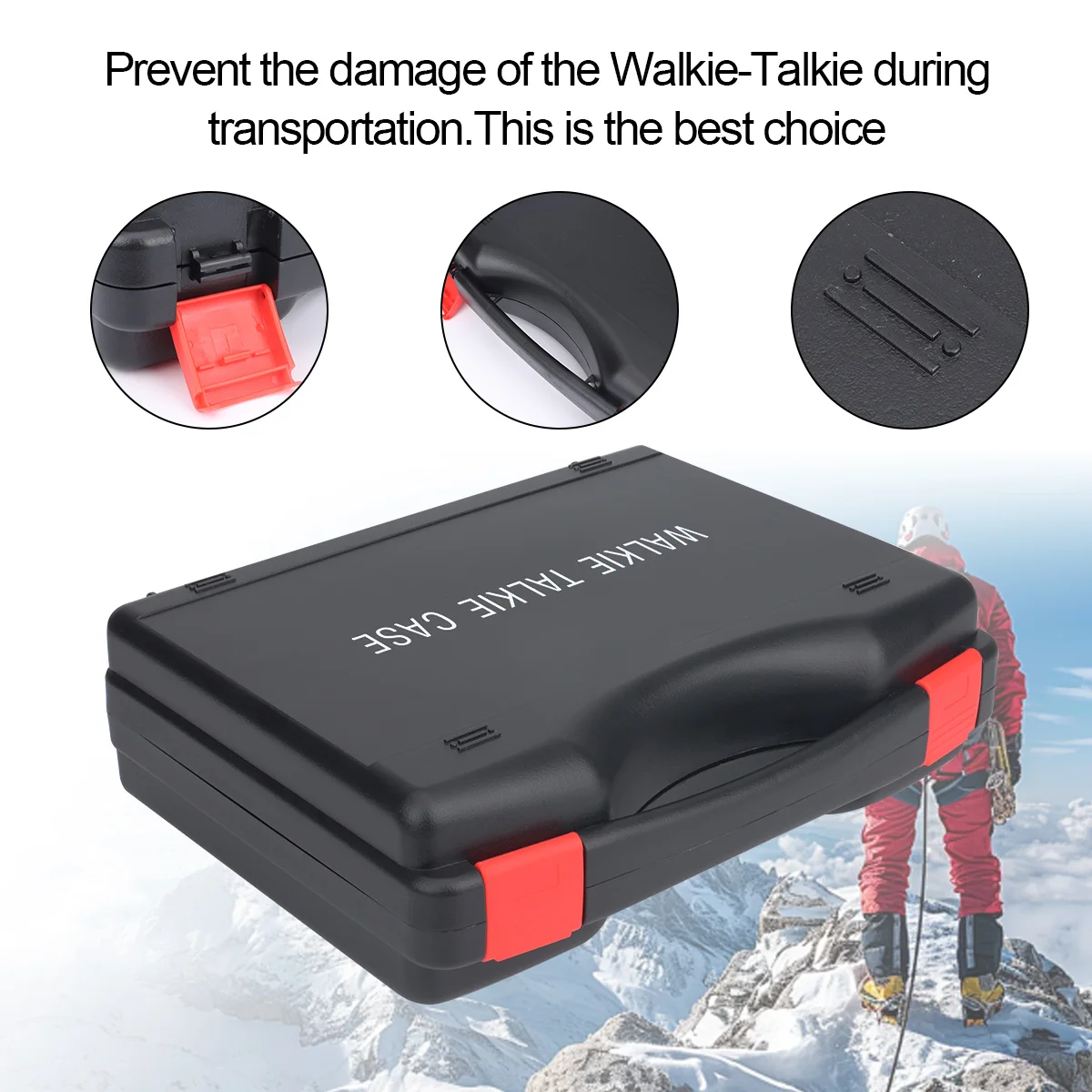 Estuche Baofeng UV-32 DM-32 para AR-152 PRO Camping Caza - imagen 4