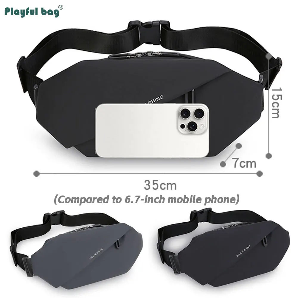 Riñonera táctica multifunción para teléfono y pecho de hombre