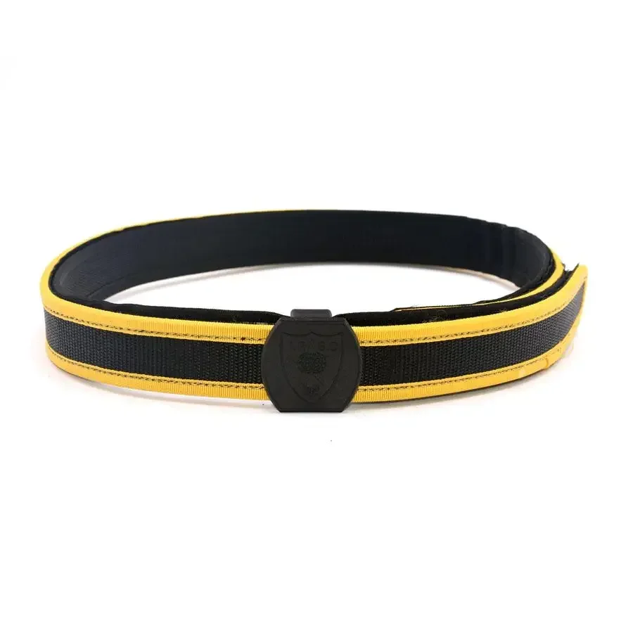 Cinturón táctico IPSC amarillo con portacargadores - imagen 4