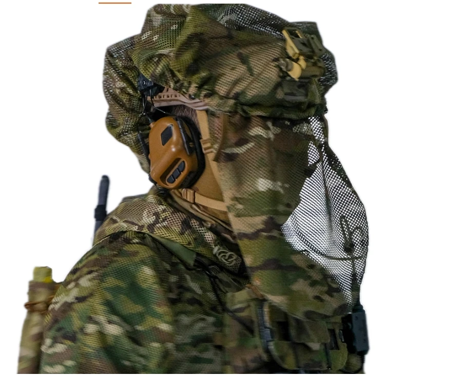 Visera táctica camuflaje baja visibilidad antirreflectante para casco - imagen 3