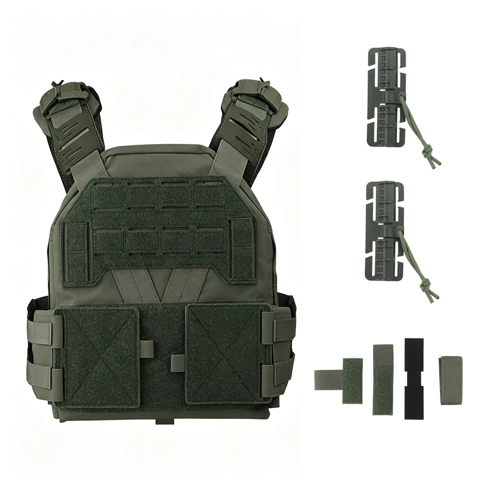 KZ Portaplacas MOLLE ligero para airsoft ajustable y liberación rápida - imagen 2