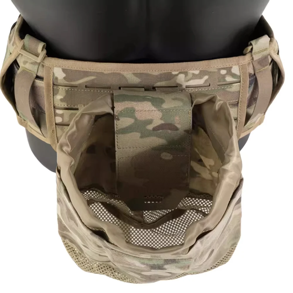 Bolsa táctica de malla plegable con cierre cinturón - imagen 4