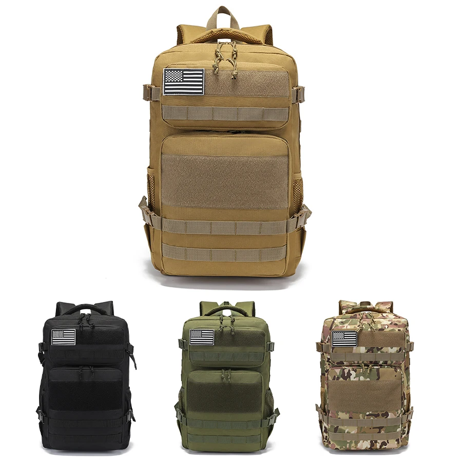 Mochila táctica gran capacidad con compartimentos multifunción - imagen 3