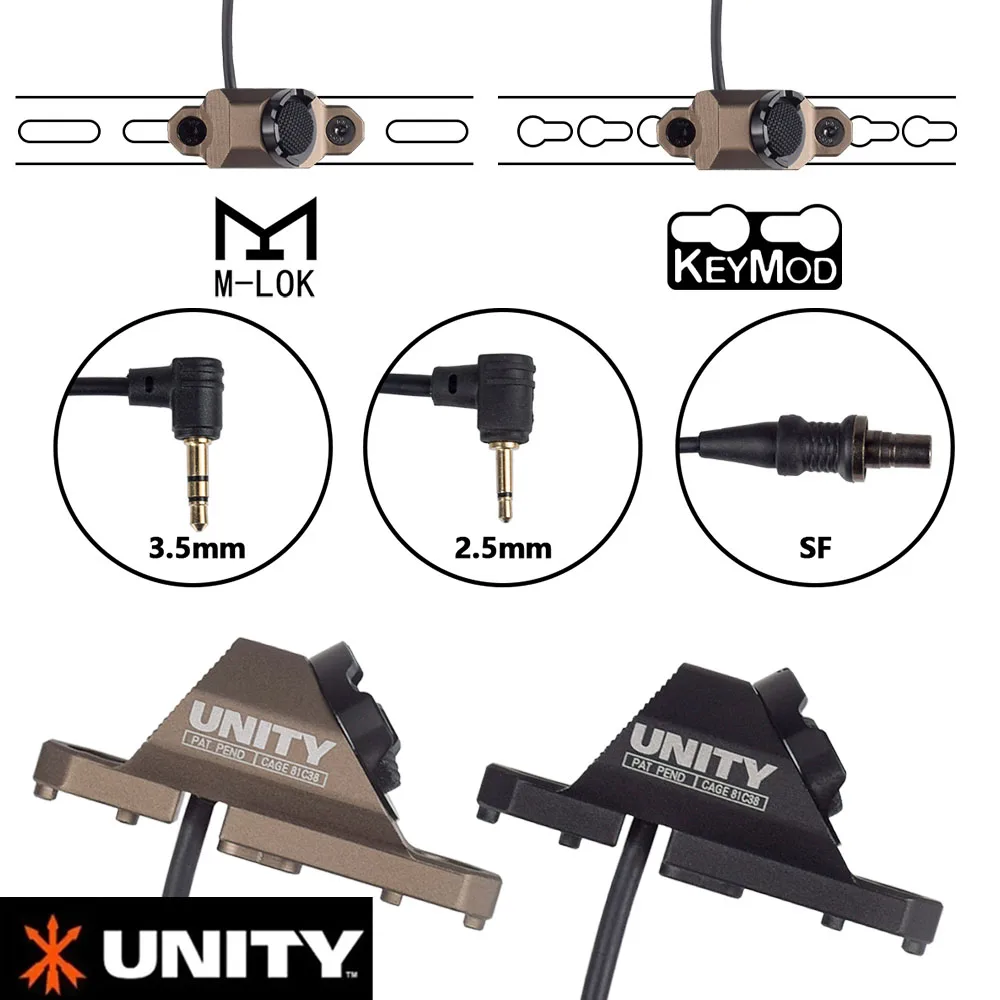 UNITY Pulsador remoto láser Picatinny M-LOK para Surefire M300/M600 - imagen 2