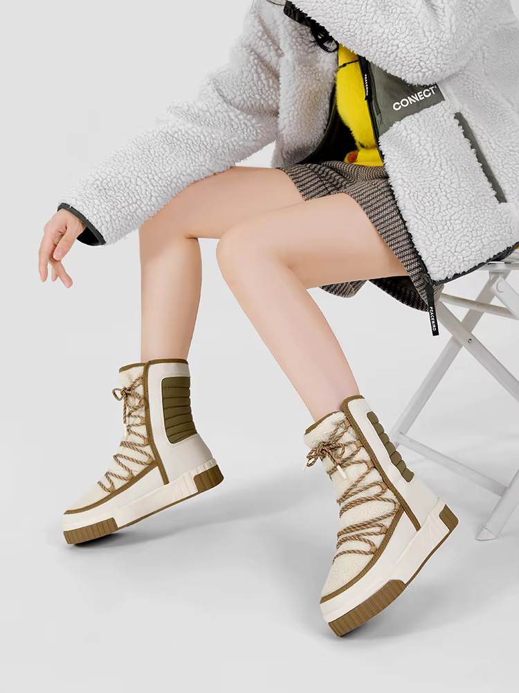Botas de montaña impermeables mujer – Resistente frío invierno outdoor - imagen 3