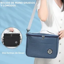Bolsa nevera plegable aislante reforzada para comida fresca
