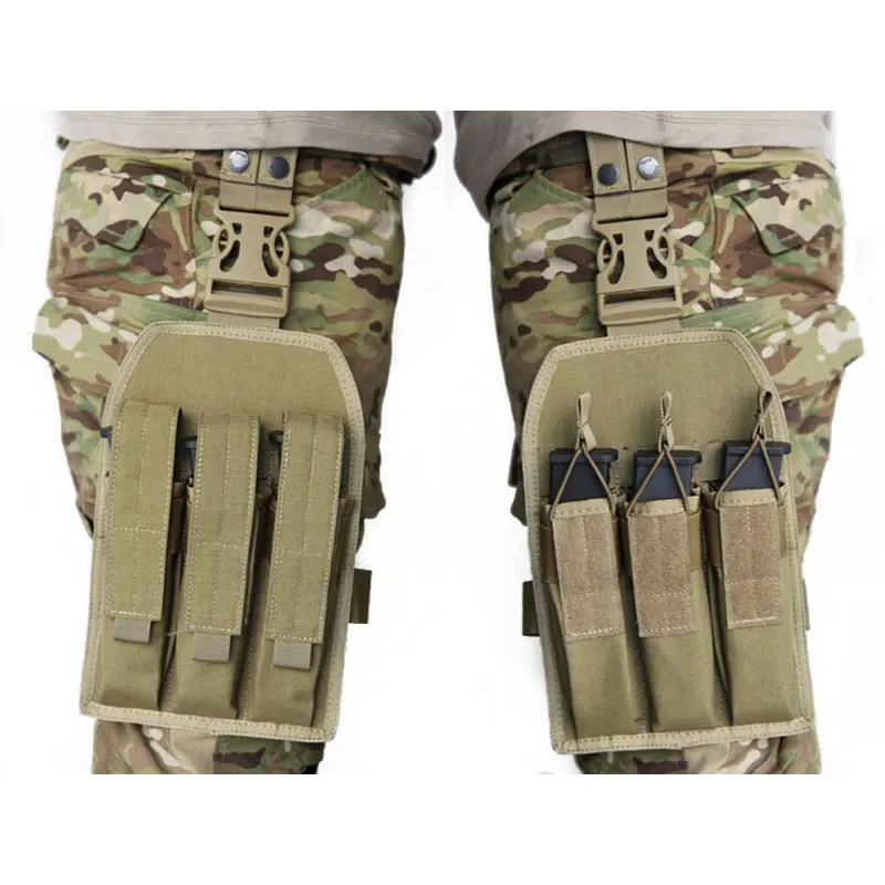 Emersongear bolsa muslo táctica MP5/KRISS – soporte revista